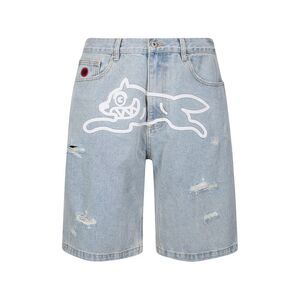 Icecream Men Running Dog Denim Shorts